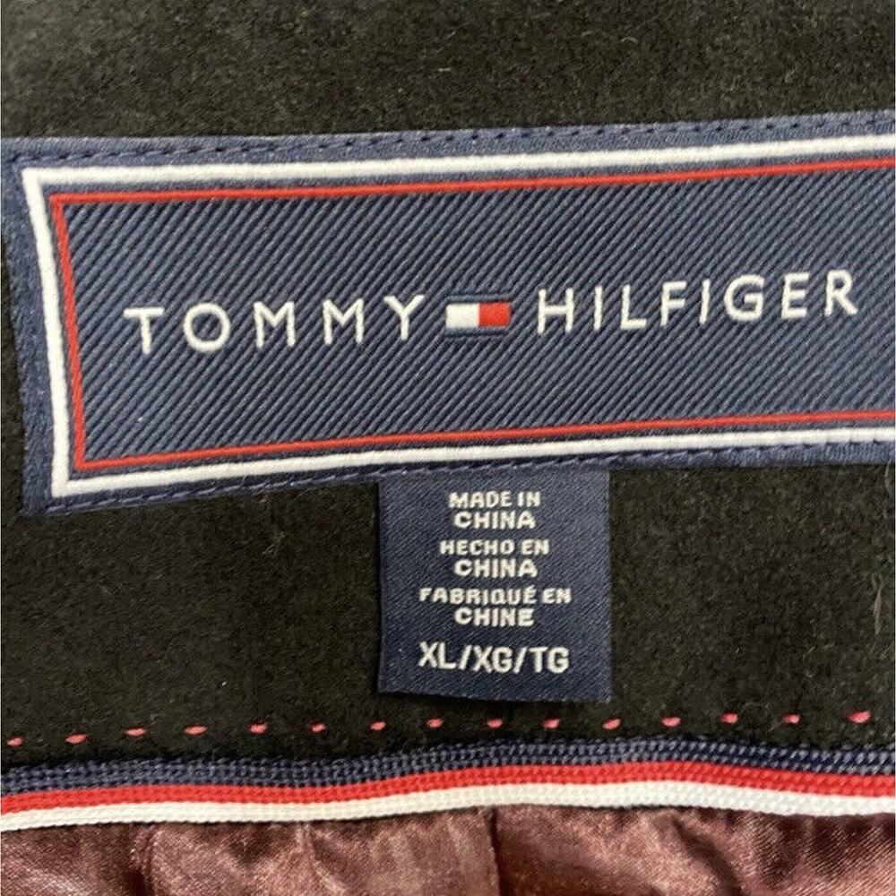 Tommy Hilfiger Women's Double-Breasted Wool Peacoat, Black, Size XL NEW‎ - Picture 8 of 12